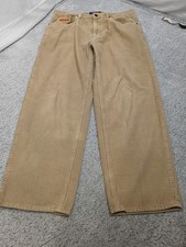 Empyre Men  s Corduroy Pants Tan Relax Skate Retro 100 Cotton Size 32 34x29 