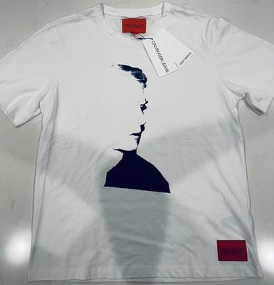 Raf Simons x Calvin Klein 205W39NYC x Andy Warhol SS18 White T-Shirt Mens Size L