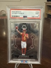 2024 Panini Mosaic - Jayden Daniels (RC) - Graded PSA 9 Washington Commanders 