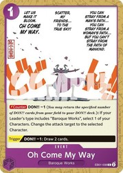 Oh Come My Way (Reprint) EB01-038 Common - Premium Booster -The Best- Vol. 2