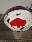 Buffalo Bills Josh Allen Autographed Speed Flex Throwback Helmet ( Beckett )