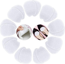 9 Pairs Large Felt Shoe Tongue Pads Adhesive Tongue Pads for Shoes Non Slip Cush