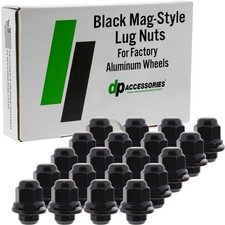 Black Lug Nuts 2016-2023 Nissan Maxima Factory Wheels