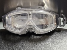 Aqua Sphere Seal Swim Goggles Clear Made In Italy Large Open Package