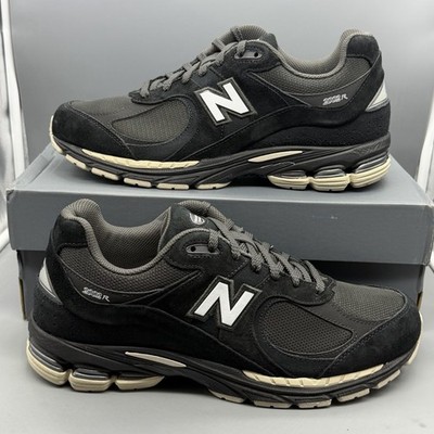 New Balance 2002R Mens 13 Black Brown Casual Sneakers Running Shoes U2002RL NWB