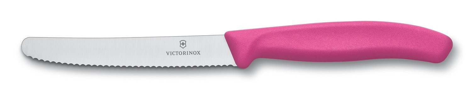 With Round Tip, Pink Handle