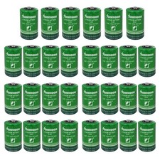 30x ER14250 Battery Non-Rechargeable Li-ion Battery for Alarm System 3.6V