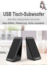 Lautsprecher Set USB 2.0 Speaker Boxen 600W Aux Aktiv Surround für PC Laptop S5