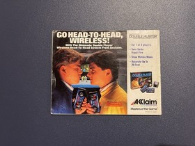 Double Dragon II 2 NES CIB Complete - 1-Owner - MINT Poster & Reg Card - READ