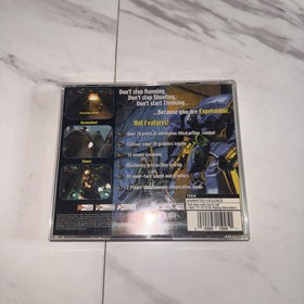 Sega Dreamcast Expendable 1999 Complete In Box (CIB) Tested and Working
