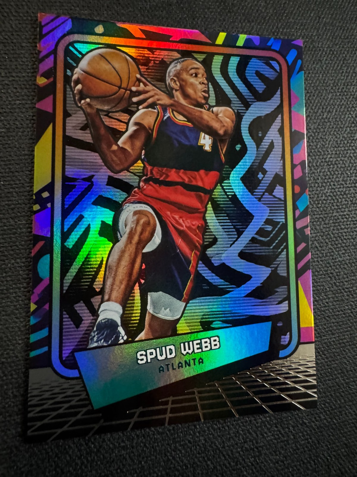 Spud Webb #94 REFRACTOR - 2026 Panini 90s Decades Multi-Sport MLB NFL