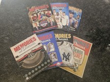 Memories And Dreams Baseball HOF Magazine.  Lot Of 7, 2017-2018