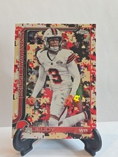 2025 Topps Chrome Jerry Jeudy #68 Team Camo Variation SSP Hobby Browns