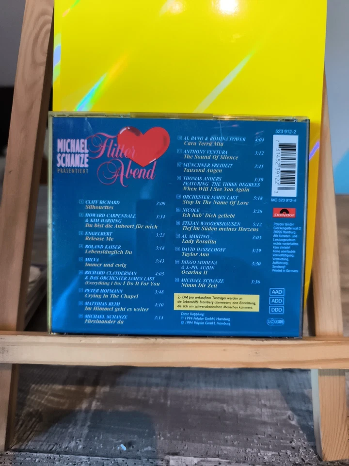 Flitterabend (1994, Michael Schanze präs.) Cliff Richard, Howard Carpenda.. [CD] - Bild 2 von 2