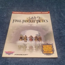 Final Fantasy Tactics Prima's Official Strategy Guide PlayStation