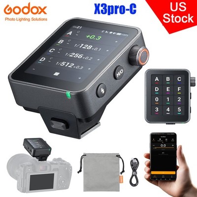 Godox X3pro-C 2.4G Wireless TTL HSS Camera Flash Trigger Transmitter for Canon