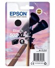 Czarna lornetka Epson 502XL, wysoka wydajność oryginalny wkład atramentowy czarny XL High Cap