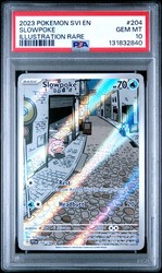 Slowpoke 204/198 Scarlet & Violet Base Set Illustration Rare Holo