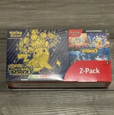 Pokemon TCG Scarlet & Violet Surging Sparks Elite Trainer Box and Booster Bundle