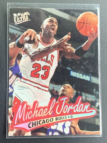 Fleer Ultra 1996-97 Michael Jordan #16 Chicago Bulls NBA Basketball Card