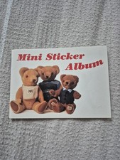 Mini Sticker Album Herma 90s 80s Stickers Decals Vintage Bear Bears