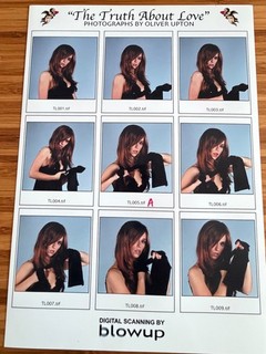 JENNIFER LOVE HEWITT SEXY PHOTO SHOOT PRESS KIT CONTACT SHEET PHOTOGRAPHS 91