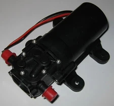 Flojet Self Priming Water Pump - 24 V DC - 35 PSI - 1 GPM - 3/8 in. Ports  LF222