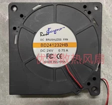 1pcs Cooling Fan BD241232HB DC24V 0.75A Blower fan 12032 12CM 2 wire