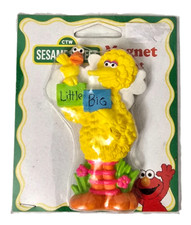 Sesame Street Big Bird Magnet Little Opposites Jim Henson Wilton Vintage 90s 98