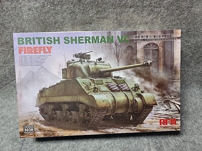 British Sherman Firefly Tank Ryefield models 1/35 model kit all complete unstar
