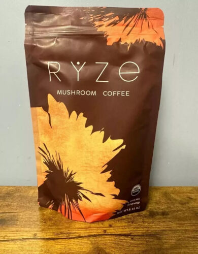 Ryze Mushroom Coffee Organic New 30 SERVINGS FREE SHIPPING SAME OR NEXT DAY