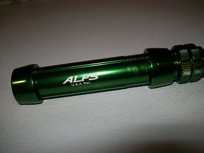 ALPS centra-lock GREEN  CAH16M aluminum reel seat for rod building