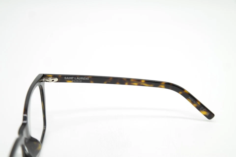 Lunettes Saint Laurent SL 717 SLIM Marron Argent Oval Cadre De Lunettes Neuf - Photo 4/4
