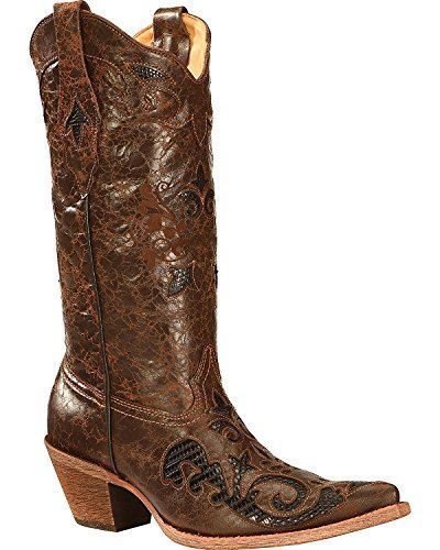 Corral Women's Lizard Inlay Cowgirl Boot - C2118 Corral Women's Lizard Inlay Cowgirl Boot - C2118