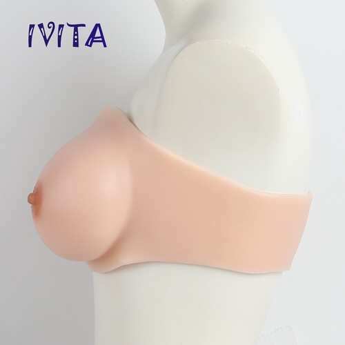 IVITA F Cup Silicona Travesti Formas de Pechos Bandeau Pechos Falsos - Imagen 2 de 12