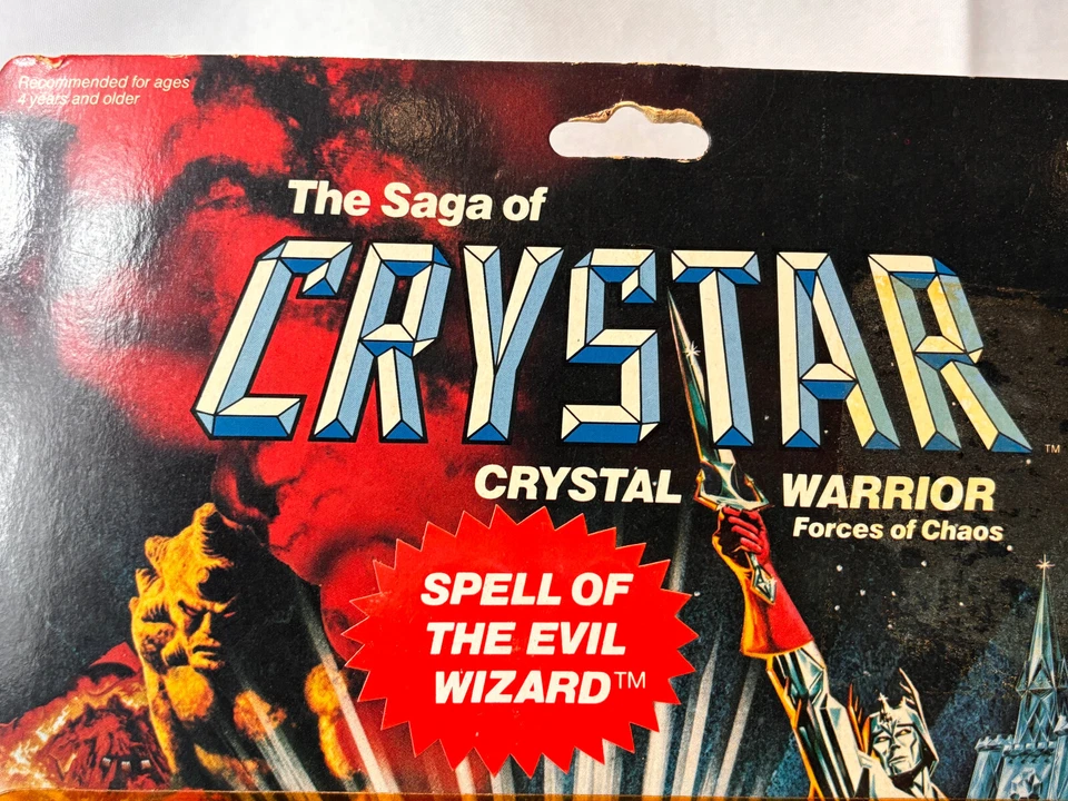 1982 Remco La Saga de Crystar Hechizo del Mago Mal Mini Juego Sellado de Fábrica Foto 2 de 4