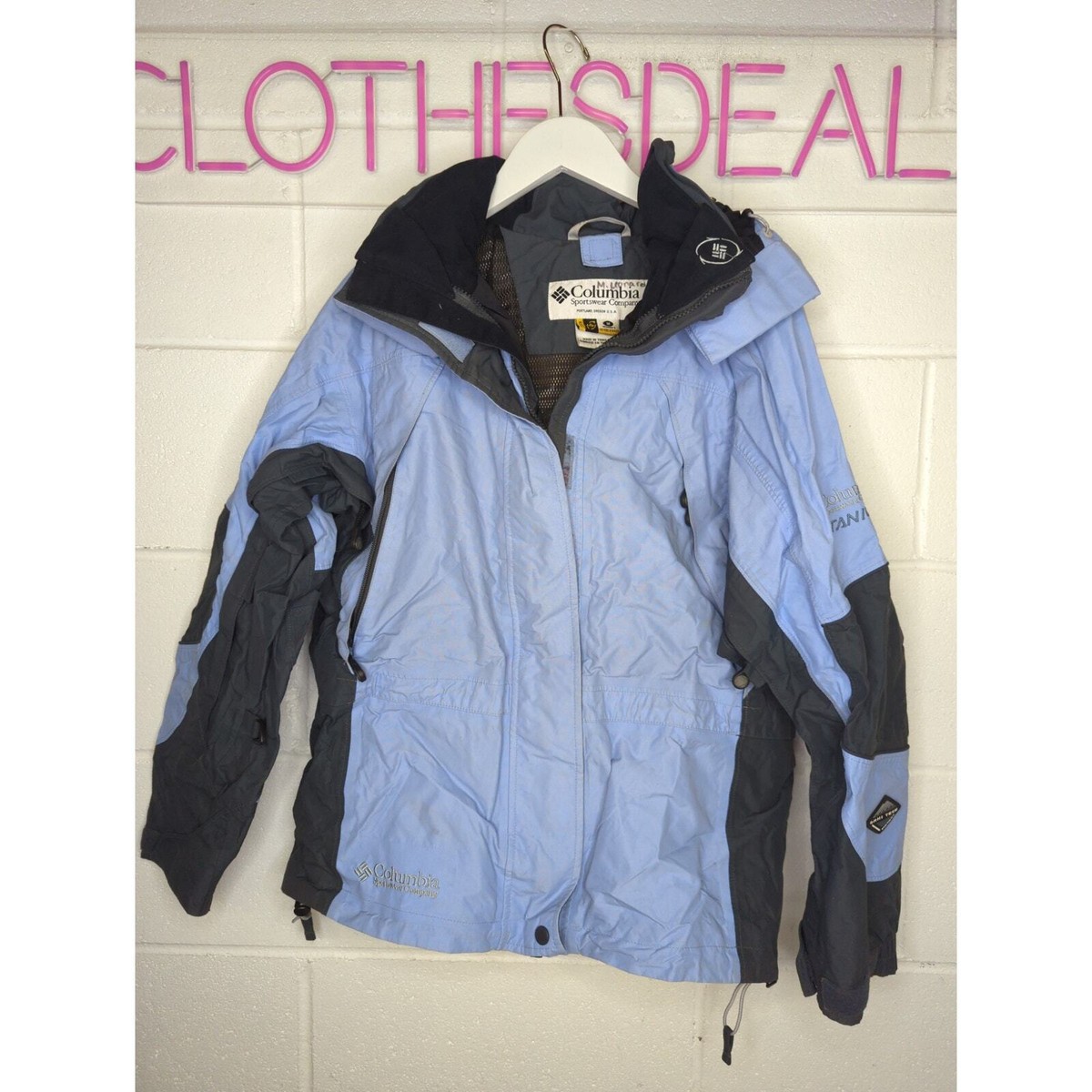 Columbia sportswear company sz M blue and gray warm jacket