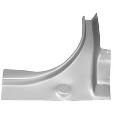 1967 68 Mustang Fastback Rear Trunk Gutter Corner Weld Through Primer Right Side