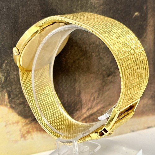Patek Philippe Calatrava 33 18K Yellow Gold Champagne Gold Bracelet Watch | BOX - Picture 5 of 10