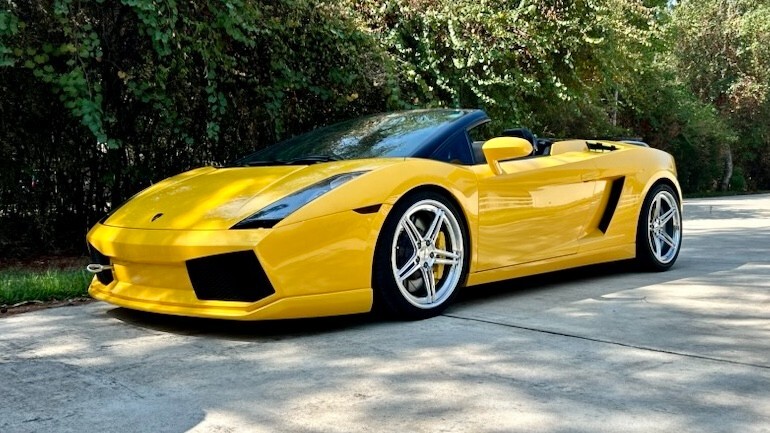 2003-07 Lamborghini Gallardo LP540 LP550 Front Lower Spoiler HM FRP Made in USA