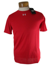 NWT Under Armour Boys UA Locker S/S T-Shirt YXL Red MSRP 22