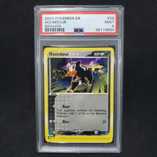 Houndour graded PSA 9 for sale on eBay