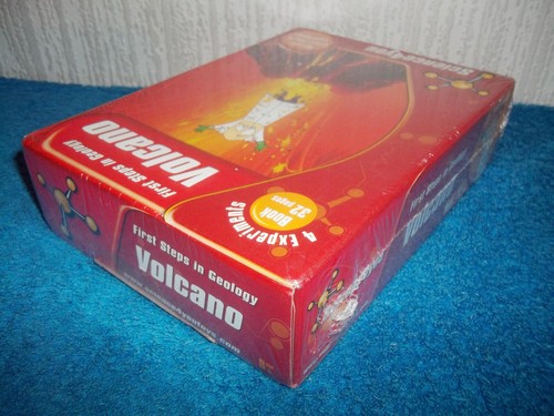 VOLCANO MAKING KIT - FIRST STEPS IN GEOLOGY / SCIENCE - 4 EXPERIMENTS - SEALED - Picture 3 of 4