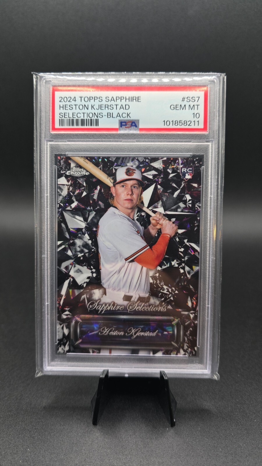 2024 Topps Chrome Sapphire Selections HESTON KJERSTAD - Black /10 SSP RC 🔥