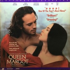QUEEN MARGOT LASERDISC, LETTERBOX ALBUM OF 2 DISCS, NEW SEALED ON SALE