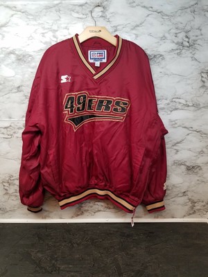 49ers starter pullover jacket