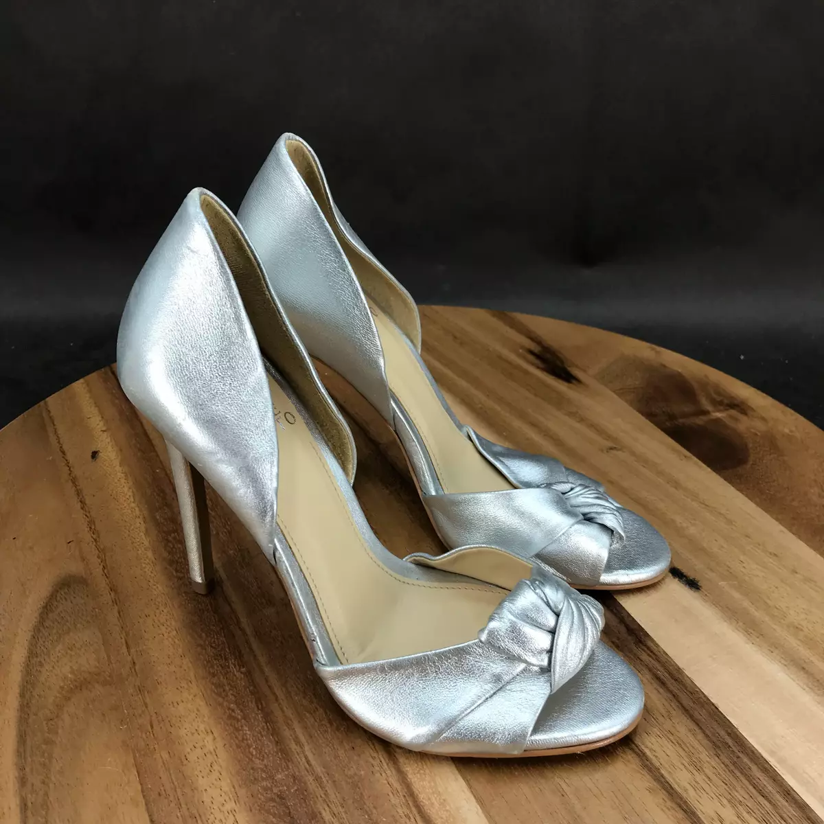 Vince camuto sales silver heels
