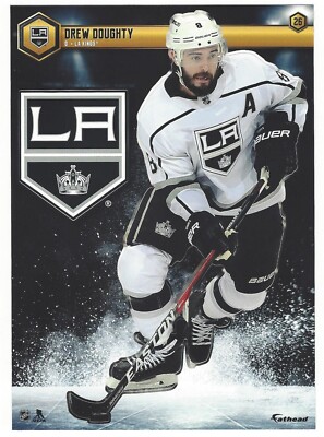 DREW DOUGHTY FATHEAD TRADEABLES LOS ANGELES KINGS REMOVABLE DECAL 2018-19 #26