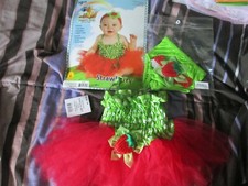 Infant Strawberry Halloween Costume 0-6M NEW Fast Shipping