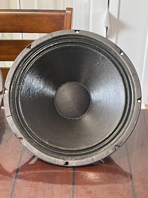 VINTAGE EMINENCE HUGE ALNICO 15'' speakers matched pair Woofers 8